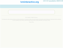 Tablet Screenshot of lvminteractive.org